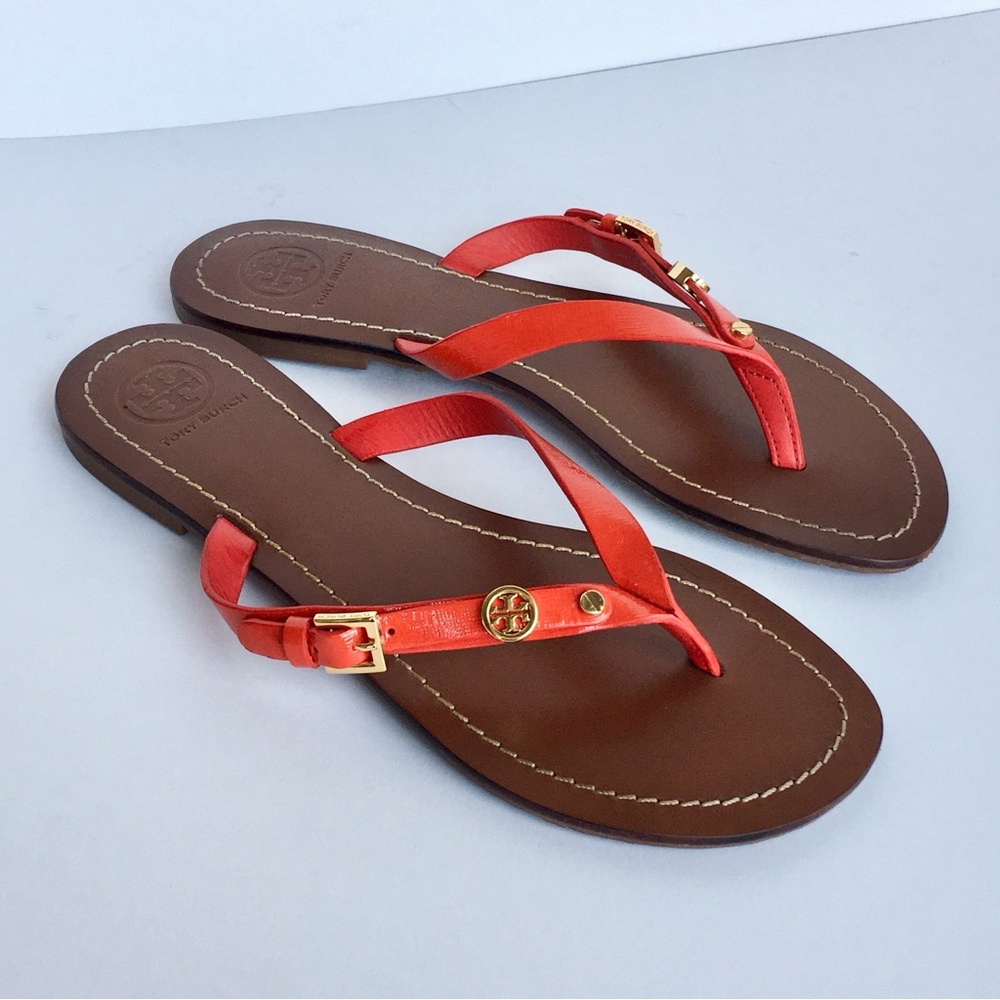 Tory Burch Monogram Flat Sandal - Picture 3 of 13